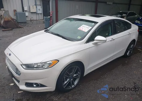 2014 Ford Fusion Titanium z USA, uszkodzony, nr VIN 3FA6P0K9XER283621